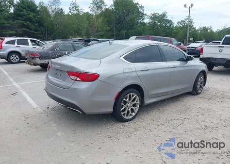 2015 Chrysler 200 C из США, поврежденный, VIN 1C3CCCEG6FN678375